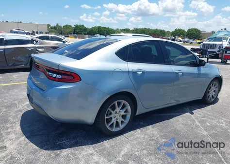 2013 Dodge Dart Sxt from USA, damaged, VIN 1C3CDFBA7DD268783